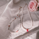 Tiney Pearl Golden Necklace